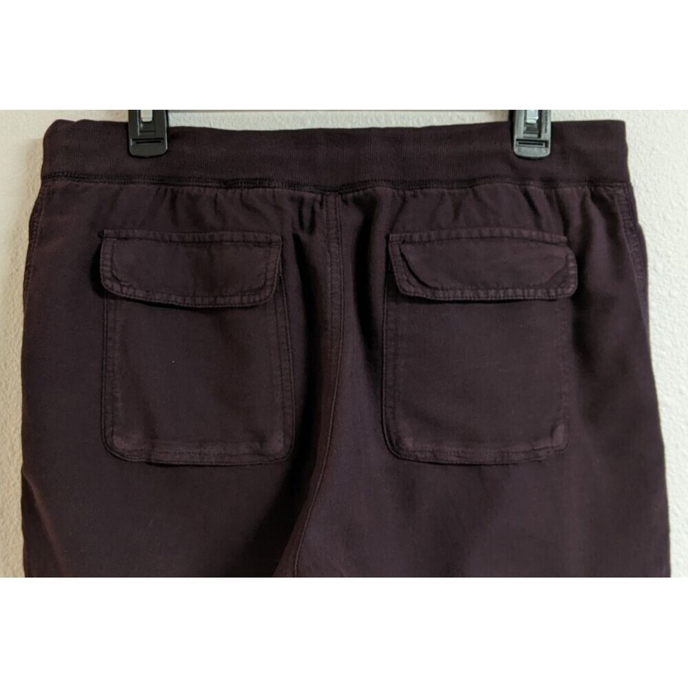 Aritzia COMMUNITY Cebu Cotton Eggplant Purple Colored Joggers Pants M - Picture 7 of 12